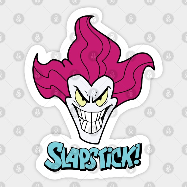 Slapstick (Text Version) Sticker by Avengedqrow